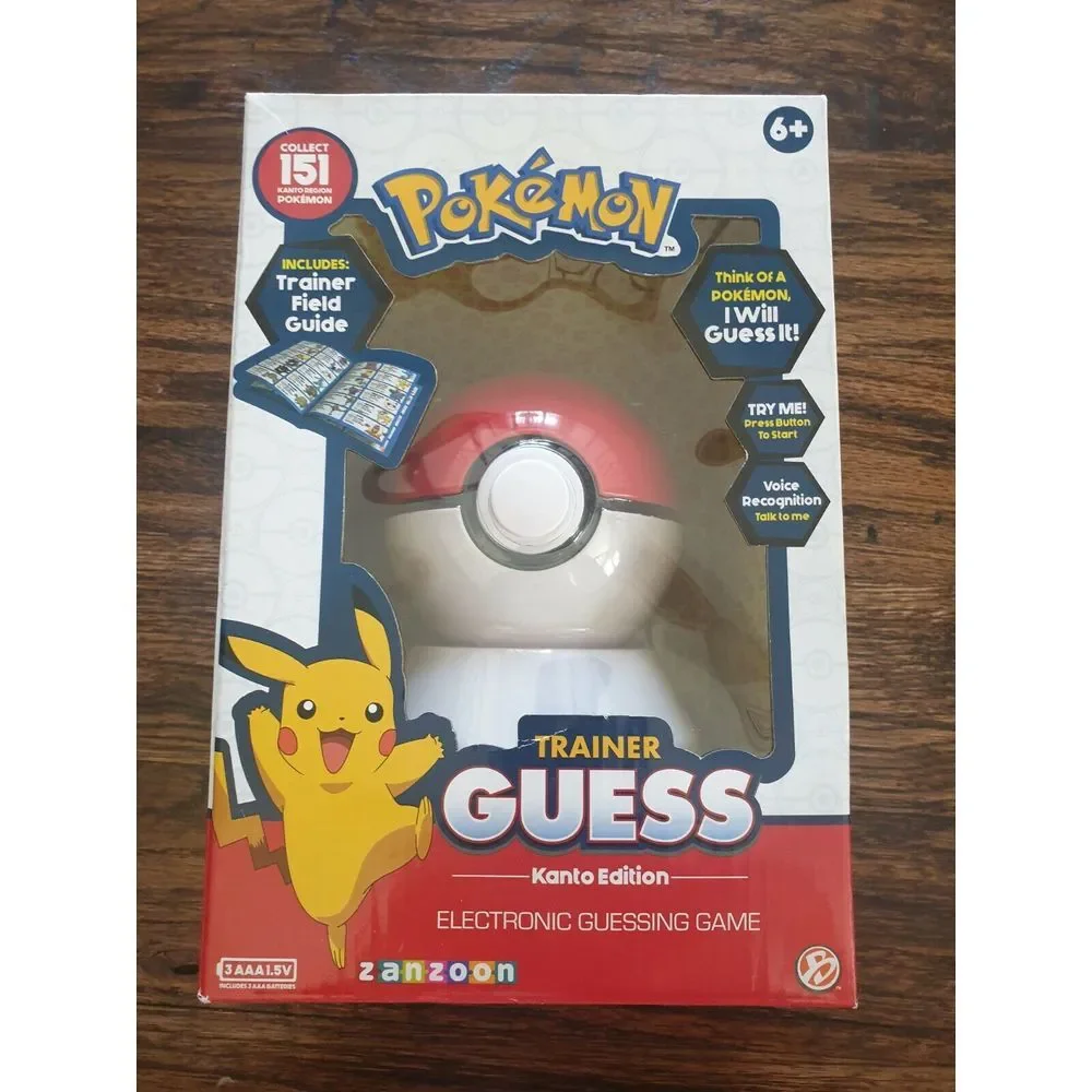 Pokemon Trainer Guess: Kanto‎ Edition Electronic Game - New & Sealed in Box